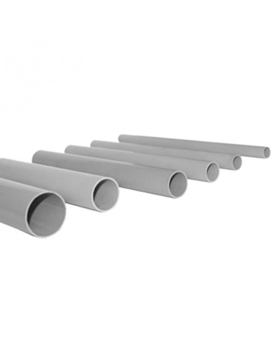 Труба гладкая ПВХ жесткая d32 мм (3 м) (72 м/уп) серая EKF-Plast (trg-32-3n) в Прокопьевске Гладкая труба Pintop.ru