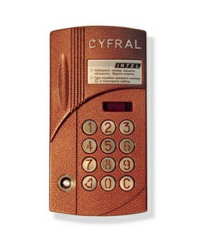 Микропроцессорный блок вызова Цифрал ИНТЕЛ/VC в Прокопьевске Блоки вызова многоабонентные Pintop.ru