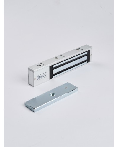 R-Lock RL-EM280-L0S - Электромагнитный замкок, 280кг, DC12/24B, цвет серебристый сатинированный алюминий RAL 7047 в Прокопьевске Электромагнитные замки Pintop.ru