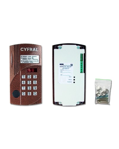 Блок вызова видеодомофона на 100 абонентов Цифрал CCD-2094.1M/РKVС в Прокопьевске Вызывные аудиопанели малоабонентные Pintop.ru