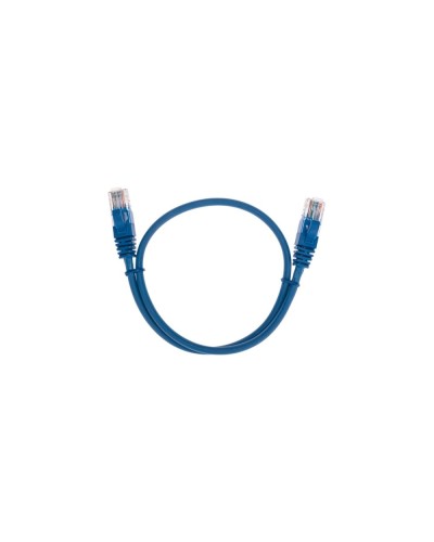 Патч-корд U/UTP, CAT 5e, RJ45-RJ45, 26AWG, LSZH, синий, 0,5м REXANT 02-0104-05 в Прокопьевске Патчкорды (медные) Pintop.ru