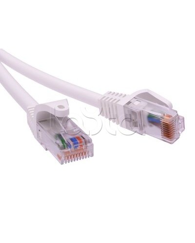 Патч-корд неэкранированный CAT6 U/UTP 4х2, LSZH, белый, 10м DKC RN6UU4500WH в Прокопьевске Патчкорды (медные) Pintop.ru