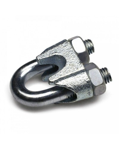 Зажим троса одинарный D6мм тип Слоник DIN 741 (100 шт/уп) Промрукав (PR08.3894) в Прокопьевске Держатели, клипсы, скобы Pintop.ru