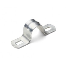 Скоба металлическая двухлапковая 21-22 мм под саморез (100 шт/уп) ПожТехКабель (851-006)