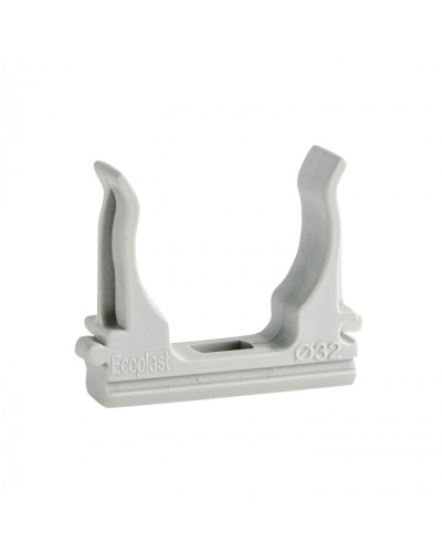 CF32G Держатель (клипса), без галогена, для труб D32мм (10шт) Экопласт (41732-10HF) в Прокопьевске Держатели, клипсы, скобы Pintop.ru