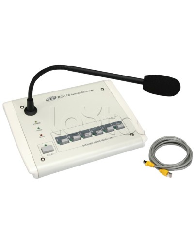 Станция настольная микрофонная JDM RC-110 в Прокопьевске Микрофонные консоли и микрофоны Pintop.ru