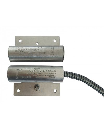 Извещатели охранные точечные магнитоконтактные взрывозащищённые Ех ИО102 Al исп.300 с магнитом М-50 маркировка 1Ex db IIC T6...Т5 Gb Магнито-Контакт в Прокопьевске Извещатели охранные (Ex) Pintop.ru