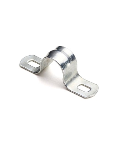 Скоба металлическая двухлапковая d8-9 мм (10 шт) EKF PROxima (sm-2-8-9-r) в Прокопьевске Держатели, клипсы, скобы Pintop.ru