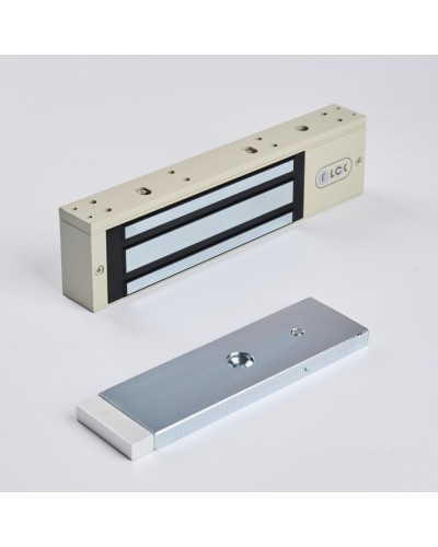 R-Lock RL-EM500-LSG - Электромагнитный замкок, 500кг, DC12/24B, цвет серый, RAL7032 (галечный серый), два датчика втроены в корпус замка: датчик Холла и магнито-контактный датчик в Прокопьевске Электромагнитные замки Pintop.ru