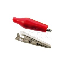 Зажим "крокодил" 5А 40мм в изоляторе (200шт/уп) REXANT 16-0001