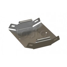 Угол 45° вертикальный внутренний Hyperline RST-VIA45-200-100-0,8-SZ