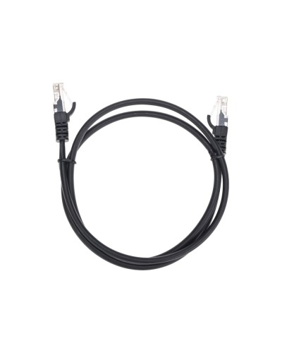 Патч-корд U/UTP, CAT 5e, RJ45-RJ45, 26AWG, LSZH, черный, 1м REXANT 02-0102-1 в Прокопьевске Патчкорды (медные) Pintop.ru
