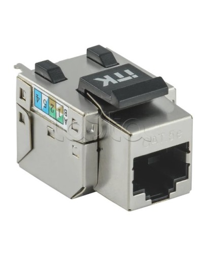 Модуль Keystone Jack кат. 5E FTP 110 IDC 90 град. розет. ITK CS1-1C5EF-11 в Прокопьевске Модули Keystone Pintop.ru