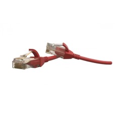 Патч-корд U/UTP Hyperline (PC-LPT-UTP-RJ45-RJ45-C6-1M-LSZH-RD)