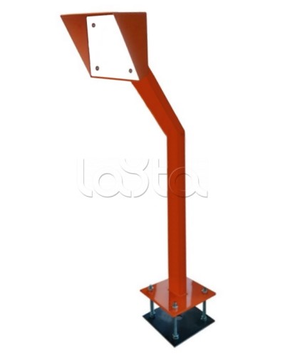 Стойка для считывателя Аякс 150х150 мм, черная, Базовая, наклонная в Прокопьевске Дополнительное оборудование для СКУД Pintop.ru