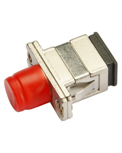 Соединитель проходной SC-FC, SM(для одномодового кабеля), D-тип Cabeus SC-FC-SM в Прокопьевске Проходные адаптеры и розетки оптические Pintop.ru