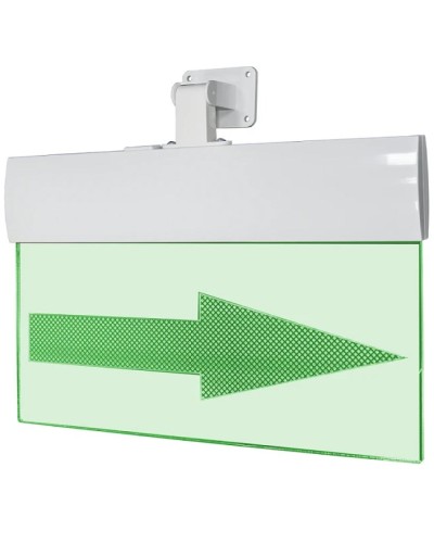 Оповещатель световой в комплекте с креплением Арсенал Безопасности Молния-12 ULTRA Стрелка вправо в Прокопьевске Оповещатели Pintop.ru