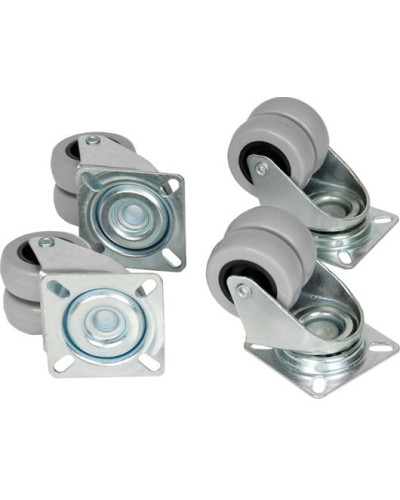 Комплект роликов для шкафов, стоек TRD TLK TLK-CB4 в Прокопьевске Полки для шкафов и стоек Pintop.ru