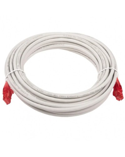 Патч-корд медный U/UTP кат.5е (10м) LSZH (серый) Hyperline PC-LPM-UTP-RJ45-RJ45-C5e-10M-LSZH-GY в Прокопьевске Патчкорды (медные) Pintop.ru