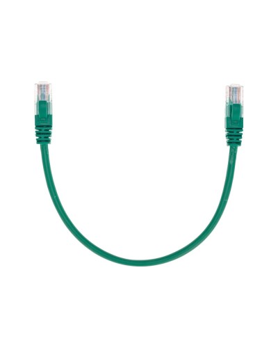 Патч-корд U/UTP, CAT 5e, RJ45-RJ45, 26AWG, LSZH, зеленый, 0,3м REXANT 02-0106-03 в Прокопьевске Патчкорды (медные) Pintop.ru