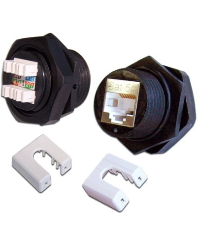 Индустриальный модуль Keystone, RJ45, cat.5e, STP, 180 градусов, IP68 LANMASTER (LAN-OK45S5E/180-WP) в Прокопьевске Коммутационные изделия Pintop.ru