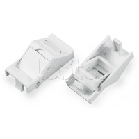 Вставка угловая 45x22.5 для 1 модуля формата Keystone Jack Hyperline SIP2A-1K-M45-22.5