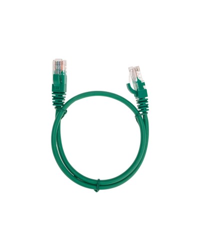 Патч-корд U/UTP, CAT 5e, RJ45-RJ45, 26AWG, LSZH, зеленый, 0,5м REXANT 02-0106-05 в Прокопьевске Патчкорды (медные) Pintop.ru