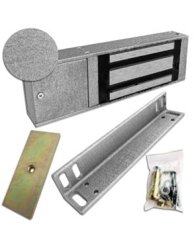 Цифрал ML ЦИФРАЛ-350 ЦФРЛ.677100.002 серебристый шелк Замок электромагнитный в Прокопьевске Электромагнитные замки Pintop.ru