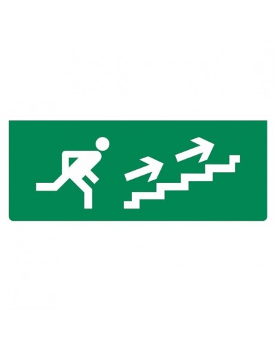 Табло М-12 Бегущий человек лестница вверх вправо(ИП Раченков А.В.) в Прокопьевске Оповещатели Pintop.ru