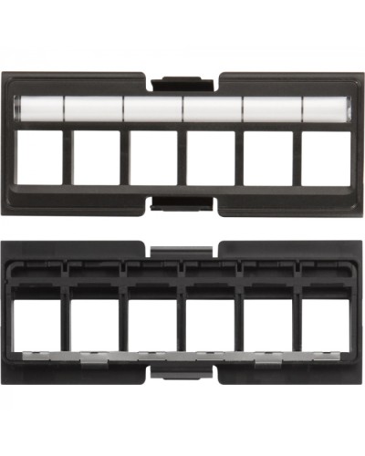 Вставка под кейстоны в модульную панель, экранированная, 6 портов, без шторок LANMASTER LAN-FRM-IN-6OK-SXX в Прокопьевске Коммутационные изделия Pintop.ru