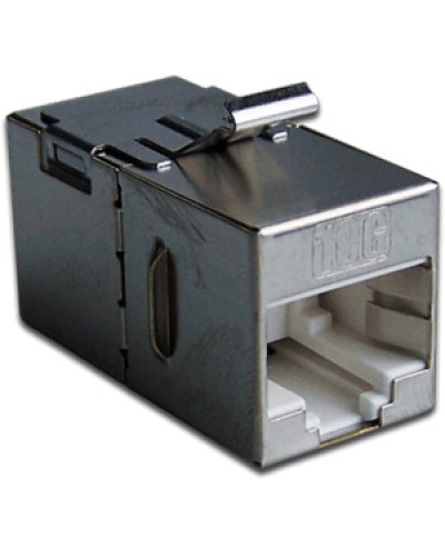 Повторитель портов RJ-45, экранированный, кат.6A, формата Keystone LANMASTER LAN-KCP45S6A в Прокопьевске Проходные адаптеры Pintop.ru