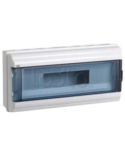 Корпус модульный пластиковый навесной КМПн-18 IP55 IEK (MKP72-N3-18-55) в Прокопьевске Боксы для автоматов Pintop.ru