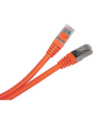 Патч-корд экранированный Hyperline PC-LPM-STP-RJ45-RJ45-C5e-15M-LSZH-OR в Прокопьевске Патчкорды (медные) Pintop.ru