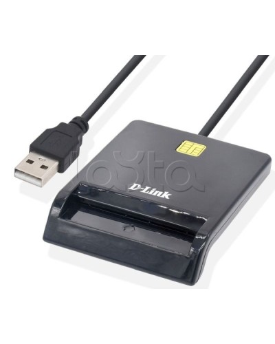 USB-считыватель смарт-карт D-Link DL-DCR-100/B1A в Прокопьевске Считыватели Pintop.ru