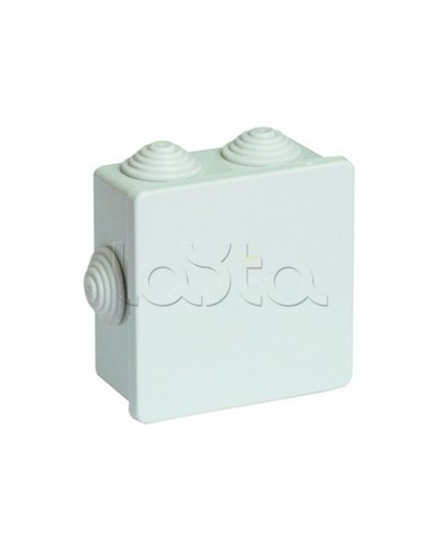 Коробка ответвительная с кабельными вводами, IP44, д.80х40 мм DKC 53700 в Прокопьевске Распределительные коробки Pintop.ru