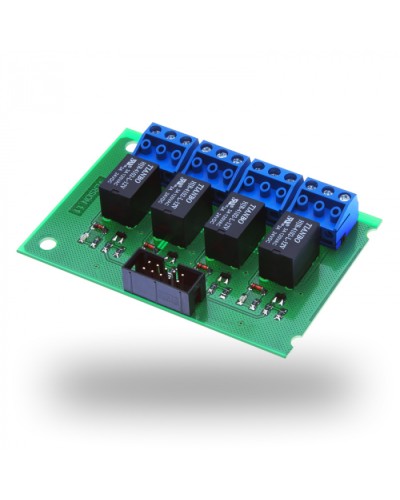 Расширитель релейный Parsec NMO-04 в Прокопьевске Сетевая СКУД Parsec Pintop.ru