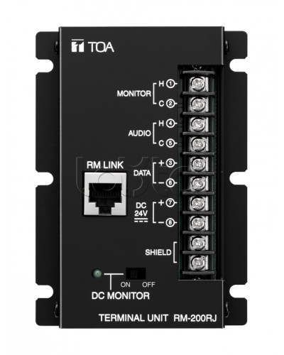 Плата для микрофонной панели TOА RM-200RJ в Прокопьевске Системы оповещения и трансляции TOA Pintop.ru