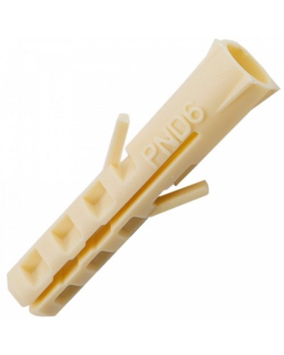Дюбель нейлоновый PND 6х30 (100шт/уп) Промрукав (PR08.3621) в Прокопьевске Крепеж: Дюбели, шурупы, саморезы Pintop.ru