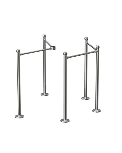 Ограждение угловое Ростов-Дон ОУ-Р (Хром) в Прокопьевске Ограждения Pintop.ru