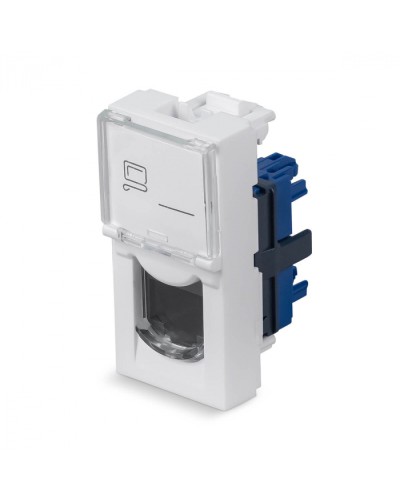 Модуль Keystone Jack RJ-45(8P8C), 180 градусов, категория 6 Cabeus (KJ-RJ45-Cat.6-180T-FP-L-22,5) в Прокопьевске Модули Keystone Pintop.ru