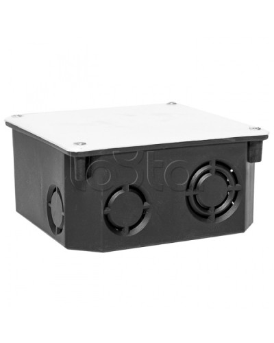 Коробка распред. КМТ-010-006 с крышкой для твердых стен (107х107х50) с саморезами IP20 EKF (plc-kmt-010-006) в Прокопьевске Распределительные коробки Pintop.ru