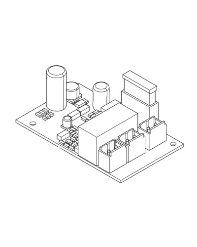 Came LB39 (002LB39) - Плата аварийного питания для подключения и зарядки 2 аккумуляторов, 12 В - 7 Ач в Прокопьевске Запчасти для шлагбаумов и автоматики Pintop.ru