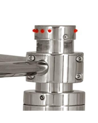 Кольцо разрезное для ограждения к роторному турникету ХРОМ Ростов-Дон в Прокопьевске Дополнительное оборудование для СКУД Pintop.ru