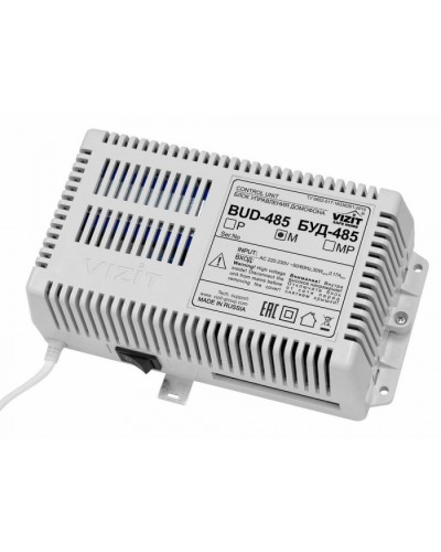 Блок управления и питания домофона VIZIT БУД-485М в Прокопьевске Блоки управления многоабонентные Pintop.ru