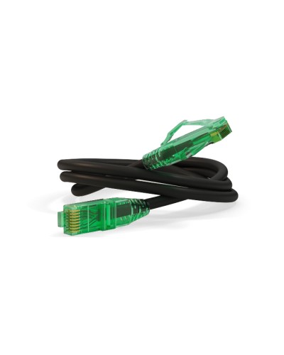 Патч-корд Hyperline PC-LPM-UTP-RJ45-RJ45-C6a-0.5M-LSZH-BK в Прокопьевске Патчкорды (медные) Pintop.ru