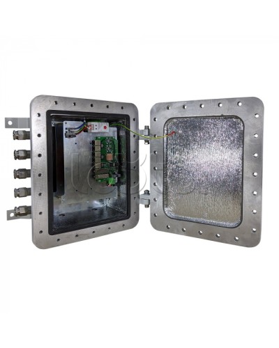 IP-коммутатор взрывозащищенный сетевой Релион-SW-EXD-Н-2G-4Poe+/240W-UPS в Прокопьевске Коммутаторы Pintop.ru