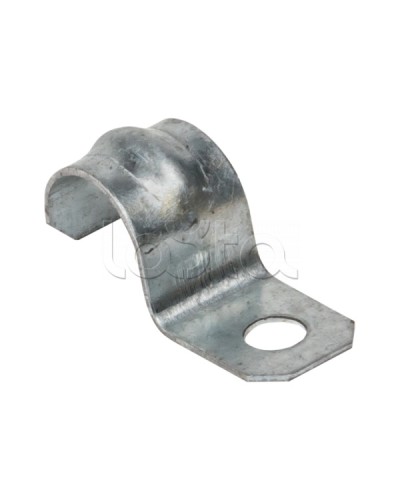 Скоба металлическая однолапковая d14-15 мм (100 шт) EKF PROxima (sm-1-14-15) в Прокопьевске Держатели, клипсы, скобы Pintop.ru