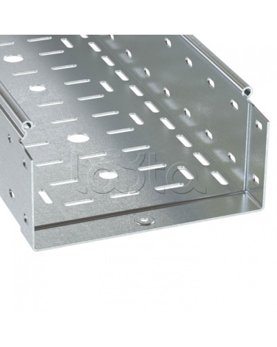 Лоток перфорированный 300х100 L=3000мм толщина 1.0мм горячеоцинкованный DKC 3534410HDZ в Прокопьевске Кабельные лотки Pintop.ru