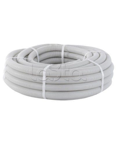 Труба гофр. ПВХ с протяжкой d16 мм (10 м) серая EKF-Plast (tg-z-16-10m) в Прокопьевске Труба гофрированная Pintop.ru