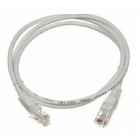 Патч-корд RJ45 - RJ45, 4 пары, FTP, категория 6A, 3 м, серый, LSZH LANMASTER LAN-PC45/S6A-3.0-GY